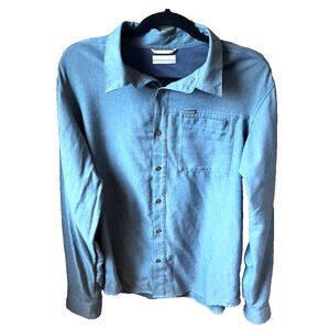 Columbia PFG Shirt Mens M Omni-Shade Tamiami Mesh Vented Fishing Outdoors